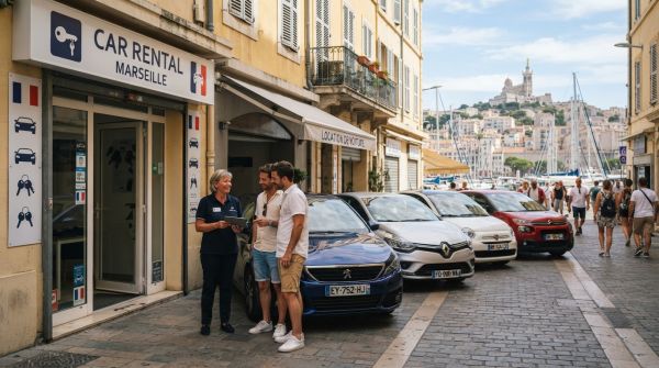 Location de voiture à Marseille : les offres comparées